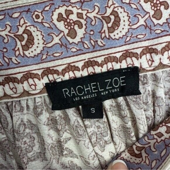 RACHEL Zoe Tops Rachel Zoe Square Neck Boho Peasant Top Small - Picture 7 of 9